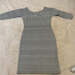 Vintage Jessica Martin Striped Dress